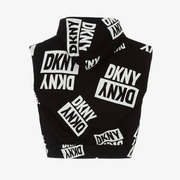 DKNY-Черно-белая худи на молнии | Childrensalon Outlet