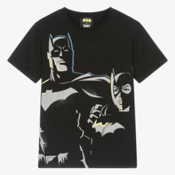 DKNY-Teen Boys Black Batman Cotton Tee | Childrensalon Outlet