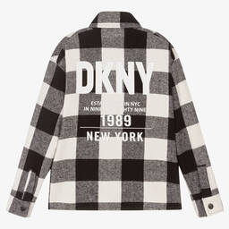 DKNY-Рубашка в черную клетку для мальчиков-подростков | Childrensalon Outlet