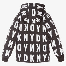 DKNY-Teen Boys Black Logo Jacket | Childrensalon Outlet