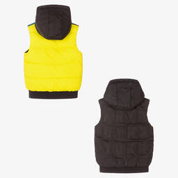 DKNY-Teen Boys Colourblock Gilet | Childrensalon Outlet