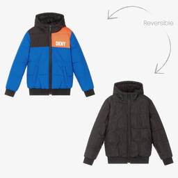 DKNY-Teen Boys Reversible Jacket | Childrensalon Outlet