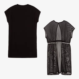 DKNY-Черное платье 2-в-1 для подростков | Childrensalon Outlet