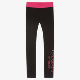 DKNY-Черные хлопковые легинсы | Childrensalon Outlet