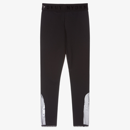 DKNY-Черные легинсы для девочек-подростков | Childrensalon Outlet