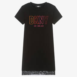 DKNY-Черное платье для подростков | Childrensalon Outlet
