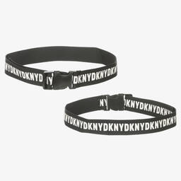 DKNY-Черная нейлоновая юбка | Childrensalon Outlet