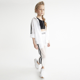 DKNY-Teen Girls Black Sports Top | Childrensalon Outlet