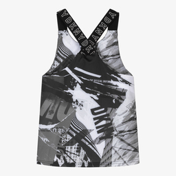 DKNY-Teen Girls Black & White Vest | Childrensalon Outlet