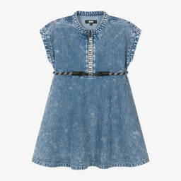 DKNY-Teen Girls Blue Denim Dress | Childrensalon Outlet