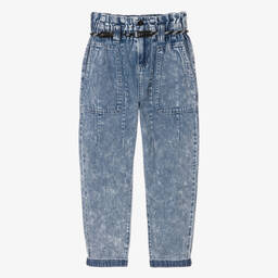 DKNY-Teen Girls Blue Denim Jeans | Childrensalon Outlet