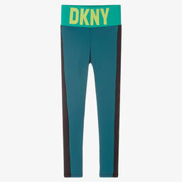 DKNY-Синие легинсы для девочек-подростков | Childrensalon Outlet