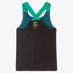 DKNY-Синий спортивный топ для девочек-подростков | Childrensalon Outlet