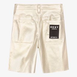 DKNY-Teen Girls Gold Shorts | Childrensalon Outlet