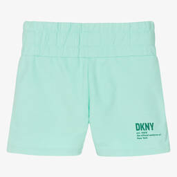 DKNY-Teen Girls Green Cotton Shorts | Childrensalon Outlet