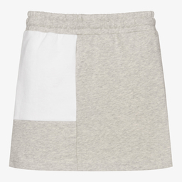 DKNY-Teen Girls Grey Logo Skirt | Childrensalon Outlet