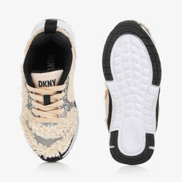 DKNY-Кремово-черные кроссовки | Childrensalon Outlet