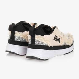 DKNY-Кремово-черные кроссовки | Childrensalon Outlet