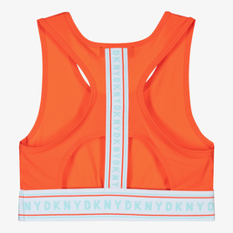 DKNY-Teen Girls Orange Sports Top | Childrensalon Outlet