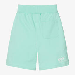 DKNY-Teen Green Cotton Shorts | Childrensalon Outlet