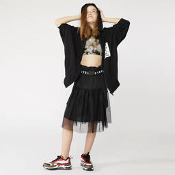 DKNY-Teen Green Logo Sports Top | Childrensalon Outlet