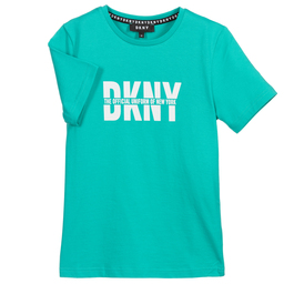 DKNY-Зеленая футболка для подростков | Childrensalon Outlet
