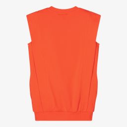 DKNY-Оранжевое хлопковое платье для подростков | Childrensalon Outlet