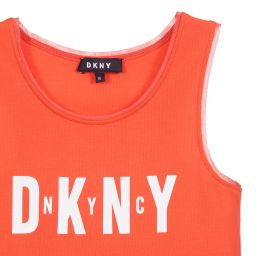 دكني-توب فيست تينز بناتي قطن جيرسي لون برتقالي | Childrensalon Outlet