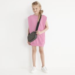 DKNY-Розовое хлопковое платье для подростков | Childrensalon Outlet