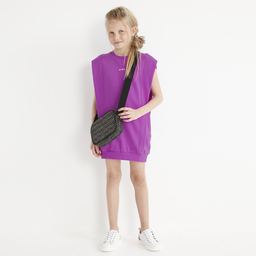 DKNY-Фиолетовое хлопковое платье для подростков | Childrensalon Outlet