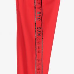 DKNY-Teen Red Logo Leggings | Childrensalon Outlet