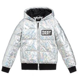 Dkny iridescent down jacket new arrivals