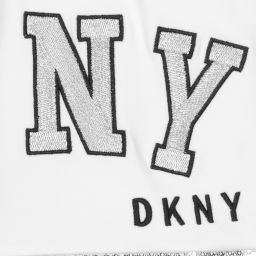 DKNY-Teen Silver Sequin NY Shorts | Childrensalon Outlet