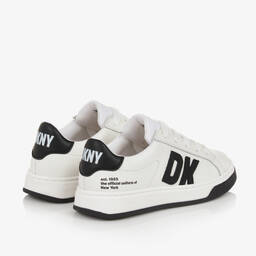 دكني-ترينرز بأربطة جلد لون أبيض | Childrensalon Outlet