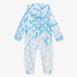  دولتشي آند غابانا-أوفرول للخروج هودي قطن جيرسي لون أزرق للمواليد | Childrensalon Outlet