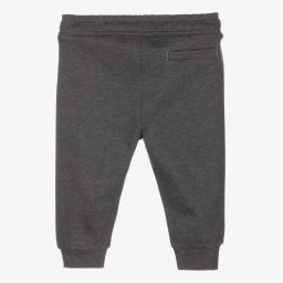 Dolce & Gabbana-Серые джоггеры с пчелой для мальчиков | Childrensalon Outlet