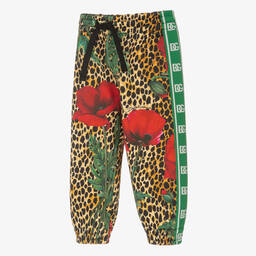 Dolce & Gabbana-Джоггеры с леопардовым принтом для малышей | Childrensalon Outlet