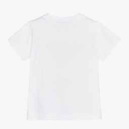Dolce & Gabbana-Белая футболка для малышей | Childrensalon Outlet