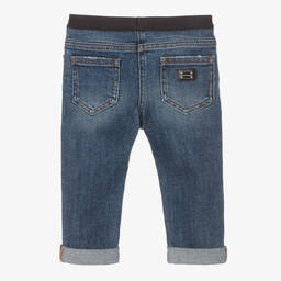 Dolce & Gabbana-Синие джинсы для малышек | Childrensalon Outlet