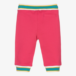 Dolce & Gabbana-Розовые хлопковые джоггеры для малышек | Childrensalon Outlet