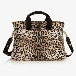 دولتشي آند غابانا-حقيبة لمستلزمات الأطفال لون بيج (40 سم) | Childrensalon Outlet