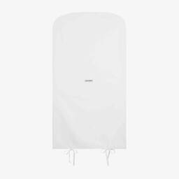 دولتشي آند غابانا-فستان حرير شيفون لون أسود وأبيض | Childrensalon Outlet