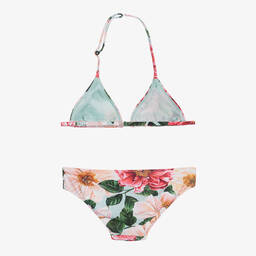 Dolce & Gabbana-مايو بيكيني لون أزرق و زهري | Childrensalon Outlet