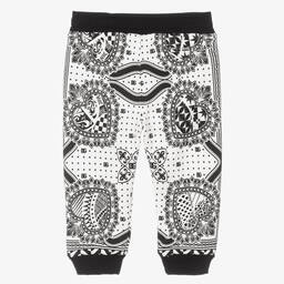 Dolce & Gabbana-Boys Black Bandana Joggers | Childrensalon Outlet