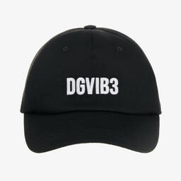 Dolce & Gabbana-Черная хлопковая бейсболка для мальчиков | Childrensalon Outlet