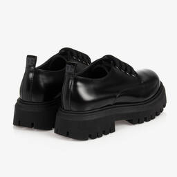 Dolce & Gabbana-Черные туфли на шнуровке для мальчиков | Childrensalon Outlet