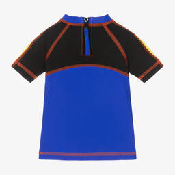 Dolce & Gabbana-Boys Blue & Black Swim Top | Childrensalon Outlet