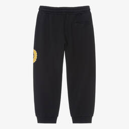 Dolce & Gabbana-Boys Blue Cotton Joggers | Childrensalon Outlet