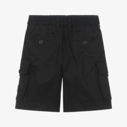Dolce & Gabbana-Boys Charcoal Adventure Cotton Shorts | Childrensalon Outlet