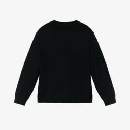 Dolce & Gabbana-Boys Classic Black Wool Pullover | Childrensalon Outlet